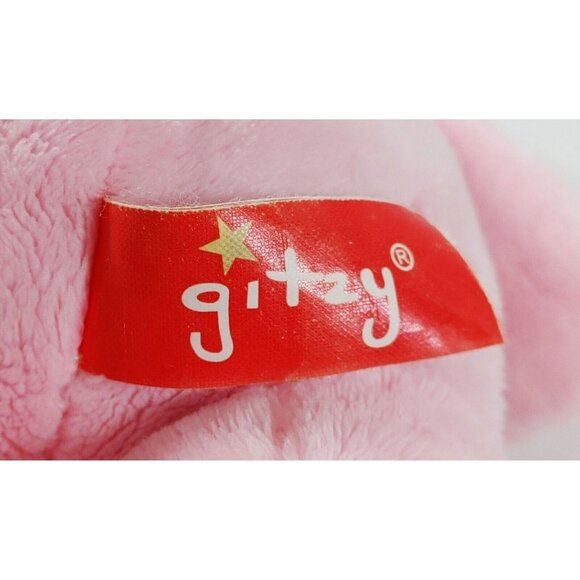 Gitzy Plush Pink White Dots Frog Toy Infant Baby Rattle Stuffed Animal 1… - Picture 4 of 4